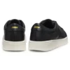 Sneaker aus Nappaleder mit goldfarbenem Logo Sneaker aus Nappaleder mit goldfarbenem Logo