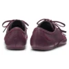 Sneaker aus Nappaleder mit Wildlederbesatz
