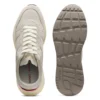 Sneaker aus strukturiertem Wildleder mit Logo-Details