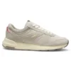 Sneaker aus strukturiertem Wildleder mit Logo-Details