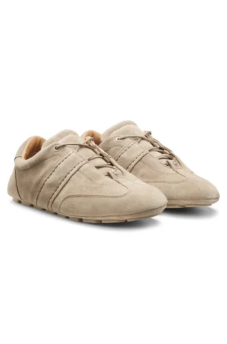 Sneaker aus Wildleder mit Double-B-Monogramm