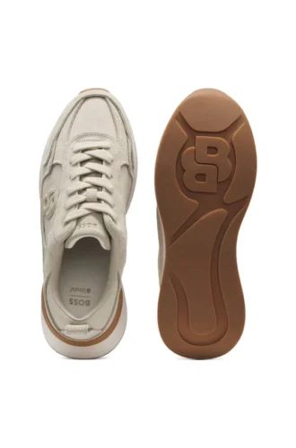 Sneaker aus Wildleder mit Double-B-Monogramm
