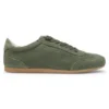 Sneaker aus Wildleder mit Logo-Details