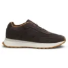 Sneaker aus Wildleder mit Perforationen
