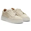 Sneaker aus Wildleder mit verstecktem Keilabsatz