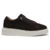 Sneaker aus Wildleder mit verstecktem Keilabsatz