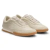 Sneaker aus Wildleder und Leder