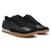 Sneaker aus Wildleder und Leder