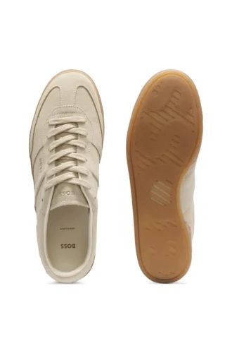 Sneaker mit Gummisohle aus Wildleder