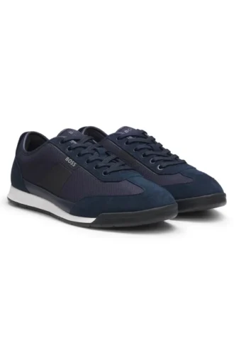 Sneaker mit Mesh-Details