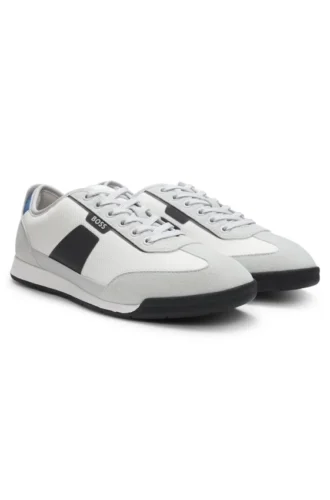 Sneaker mit Mesh-Details