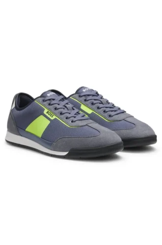 Sneaker mit Mesh-Details