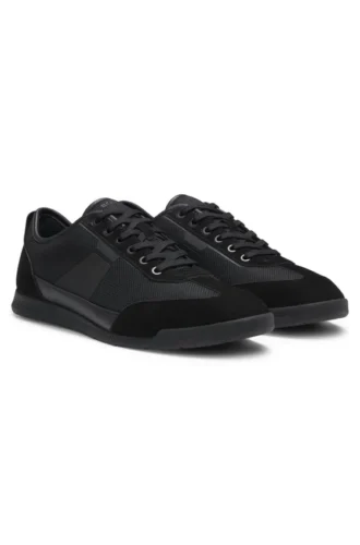 Sneaker mit Mesh-Details
