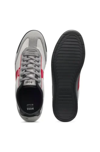 Sneaker mit Mesh-Details