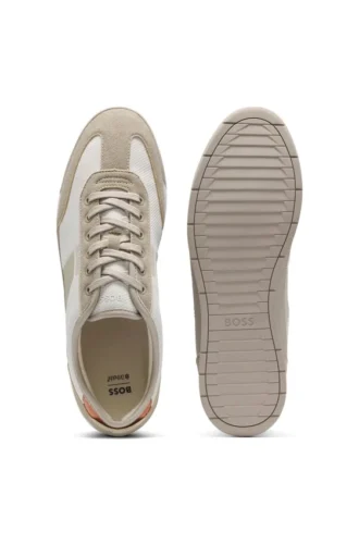 Sneaker mit Mesh-Details