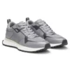 Sneaker mit Mesh-Details aus verschiedenen Materialien