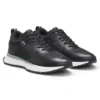 Sneaker mit Mesh-Details aus verschiedenen Materialien
