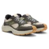 Sneaker mit Mesh und Kunstleder