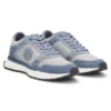 Sneaker mit Wildlederbesatz und Double-B-Monogramm