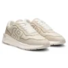 Sneaker mit Wildlederbesatz und Double-B-Monogramm Sneaker mit Wildlederbesatz und Double-B-Monogramm