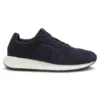 Sneaker mit Wildlederbesatz und Double-B-Monogramm
