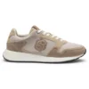Sneaker mit Wildlederbesatz und Double-B-Monogramm