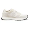 Sneaker mit Wildlederbesatz und Double-B-Monogramm