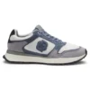 Sneaker mit Wildlederbesatz und Double-B-Monogramm