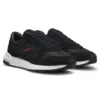 Sneaker mit Wildlederbesatz und Logo-Details