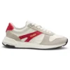 Sneaker mit Wildlederbesatz und Logo-Details