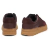 Sneaker mit Wildlederbesatz und niedrigem Profil