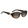 Sonnenbrille aus Acetat in Schildpattoptik mit Double-B-Monogramm