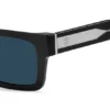Sonnenbrille aus schwarzem Acetat mit Double-B-Monogramm Sonnenbrille aus schwarzem Acetat mit Double-B-Monogramm