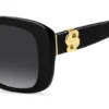 Sonnenbrille aus schwarzem Acetat mit Double-B-Monogramm