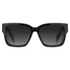 Sonnenbrille aus schwarzem Acetat mit Double-B-Monogramm
