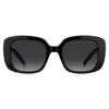 Sonnenbrille aus schwarzem Acetat mit Double-B-Monogramm