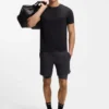Sportliche, schnell trocknende Shorts mit Lagen-Design