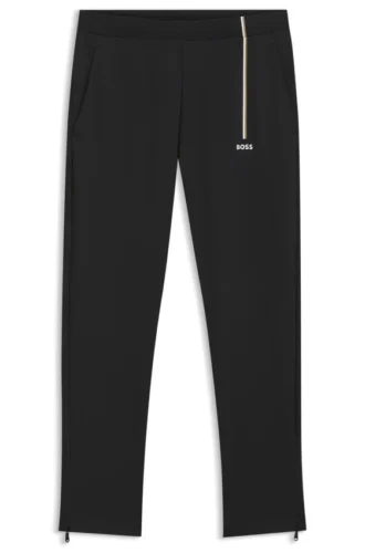 Sportliche Trainingshose aus thermoregulierendem Stretch-Gabardine