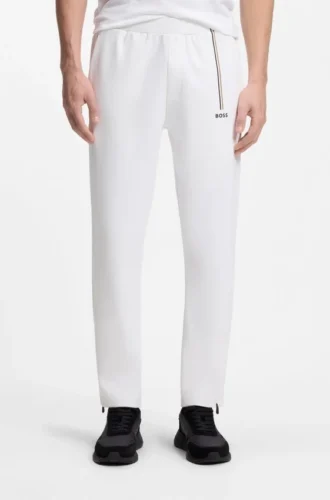 Sportliche Trainingshose aus thermoregulierendem Stretch-Gabardine