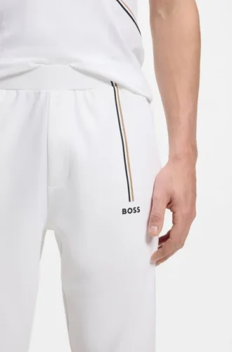 Sportliche Trainingshose aus thermoregulierendem Stretch-Gabardine