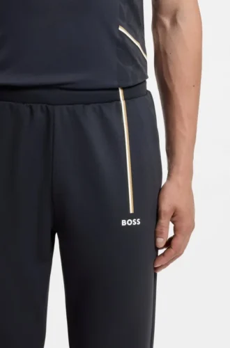 Sportliche Trainingshose aus thermoregulierendem Stretch-Gabardine