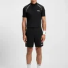 Sportliches Polohemd mit charakteristischen Streifen und Geruchskontrolle