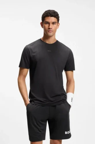 Sportliches, schnell trocknendes T-Shirt mit reflektierenden Details