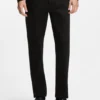 Stay-Black-Jeans in Tapered-Fit aus Stretch-Denim