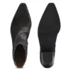 Stiefeletten aus Ponyhaar-Leder