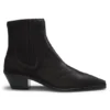 Stiefeletten aus Ponyhaar-Leder