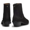 Stiefeletten aus Ponyhaar-Leder
