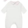 Strampler und Stirnband für Babys in Geschenkverpackung