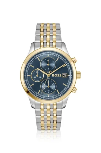 Stratus Chronographenuhr aus zweifarbigem Stahl