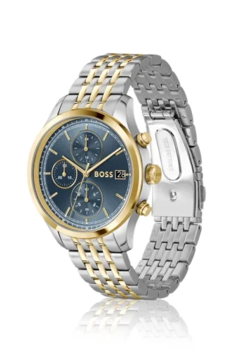 Stratus Chronographenuhr aus zweifarbigem Stahl